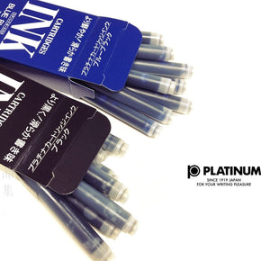 PLATINUM Platinum Ink Cartridge black/blue (Pack of 10) - TY Lee Pen Shop