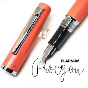 Platinum Procyon PNS 5000 #25 Persimmon Orange - TY Lee Pen Shop