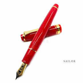 Sailor PROFESSIONAL GEAR 14K Fountain Pen, Four Seasons Weave, Princess Bag - TY Lee Pen Shop