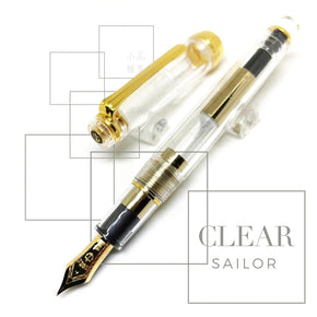 Sailor PROFESSIONAL GEAR 14K Fountain Pen Transparent - TY Lee Pen Shop