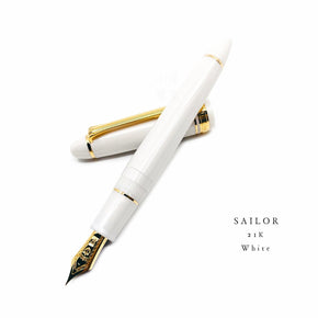 SAILOR PROFIT 21K Fountain Pen Pearl white - TY Lee Pen Shop