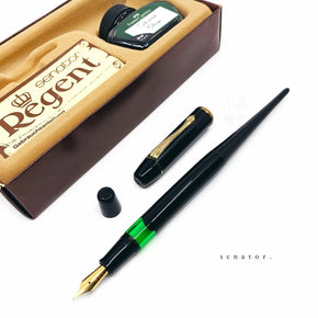 Senator Regent Germany (Westdeutschland) Piston &I Faber-castell ink box - TY Lee Pen Shop