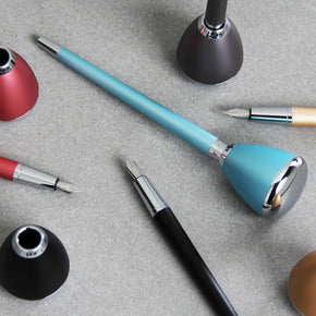 SKB 【JH-60N】Colorful Aluminum Alloy Desk Pen Fountain Pen (five colors ) - TY Lee Pen Shop