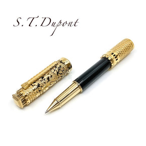S.T. DUPONT Dupont Bronze-plated Gold Limited Edition of 288 Worldwide, Great Wall Ballpoint Pen. - TY Lee Pen Shop