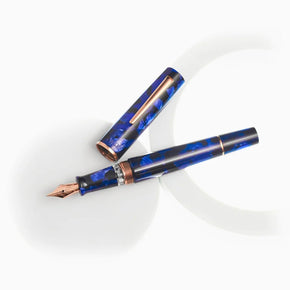 TWSBI 2023 Edition KAI Dark Blue Rose Gold Fountain Pen - TY Lee Pen Shop