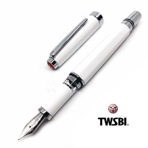 TWSBI CLASSIC WHITE FOUNTAIN PEN - TY Lee Pen Shop