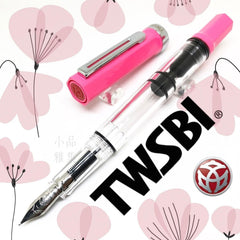 TWSBI Fountain Pen Eco Pastel Pink Fine TW100072