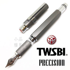 TWSBI PRECISION GUN METAL FOUNTAIN PEN - TY Lee Pen Shop