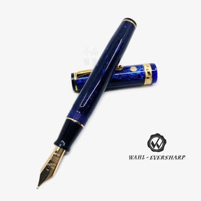 WAHL-EVERSHARP SIGNATURE 18K POSITANO-BLUE-GOLD - TY Lee Pen Shop