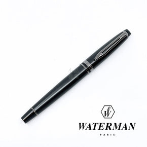 WATERMAN CHARLESTON 18K fountain pen matte black - TY Lee Pen Shop