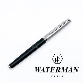 WATERMAN Hémisphère Stainless Steel-black - TY Lee Pen Shop