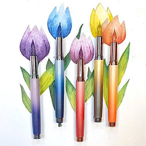 YACHINGSTYLE NEON type 2 glass pen taiwan - TY Lee Pen Shop