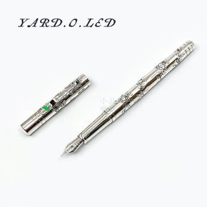 YARD-O-LED MAYFLOWER 925slver fountain pen 18k - TY Lee Pen Shop